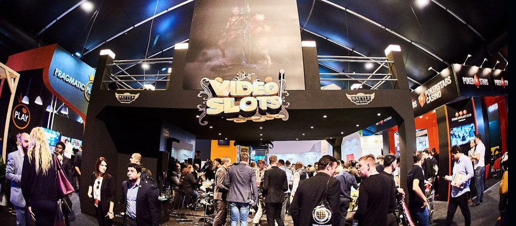 kaszinó expo, SiGMA esemény, online szerencsejáték, Videoslots stand, Pragmatic Play, PokerStars, szakmai kiállítás, casino 