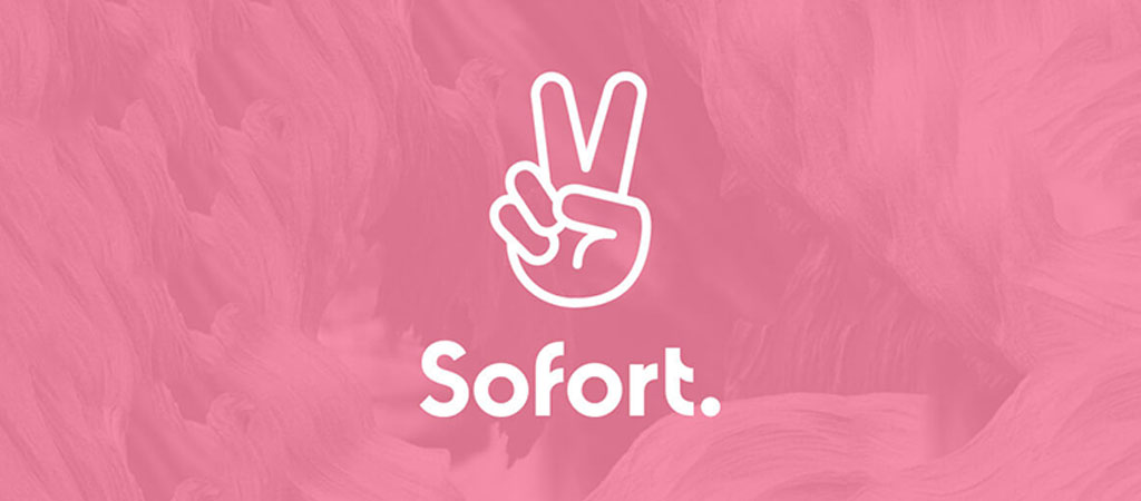 kézjel, peace, győzelem, Sofort logó, rózsaszín, textúra, digitális fizetés, modern stílus, német márka