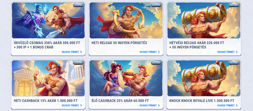 kaszinó promóciók, üdvözlő bónusz, heti reload, hétvégi reload, heti cashback, élő cashback, knock knock royale, Romibet