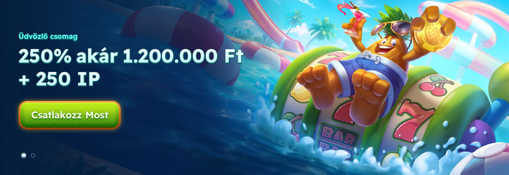 Spinfest Casino, Üdvözlő bónusz csomag, élő kaszinó