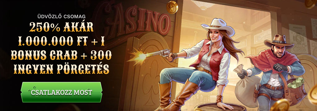 Ingyen pörgetés, Üdvözlő csomag , online casino