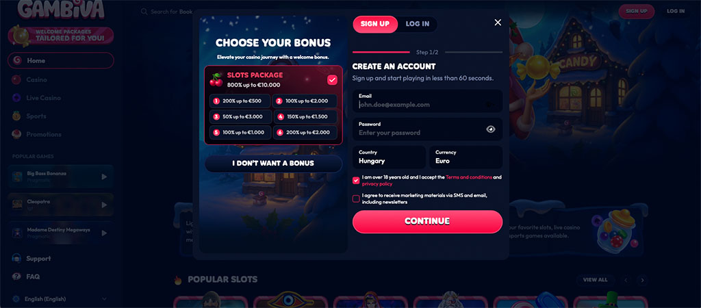 bonus, regisztráció, engedély, casino játékok