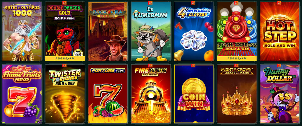 Egyedi élő kaszinós élmények a Casinia kaszinóban, nyerőgépes játékok