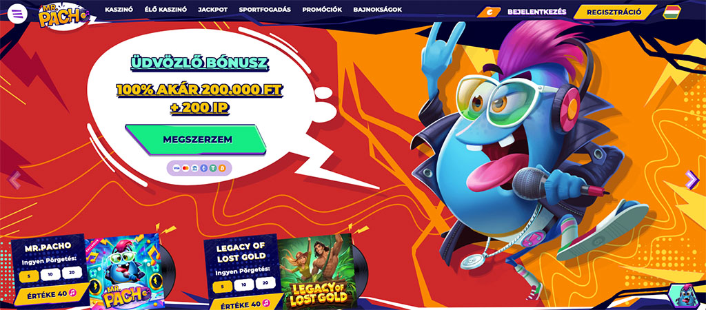 MrPacho bónuszok és promóciók 2026, online casino