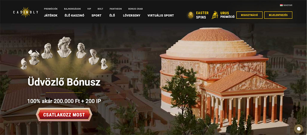 Casinoly bónuszok és promóciók 2026