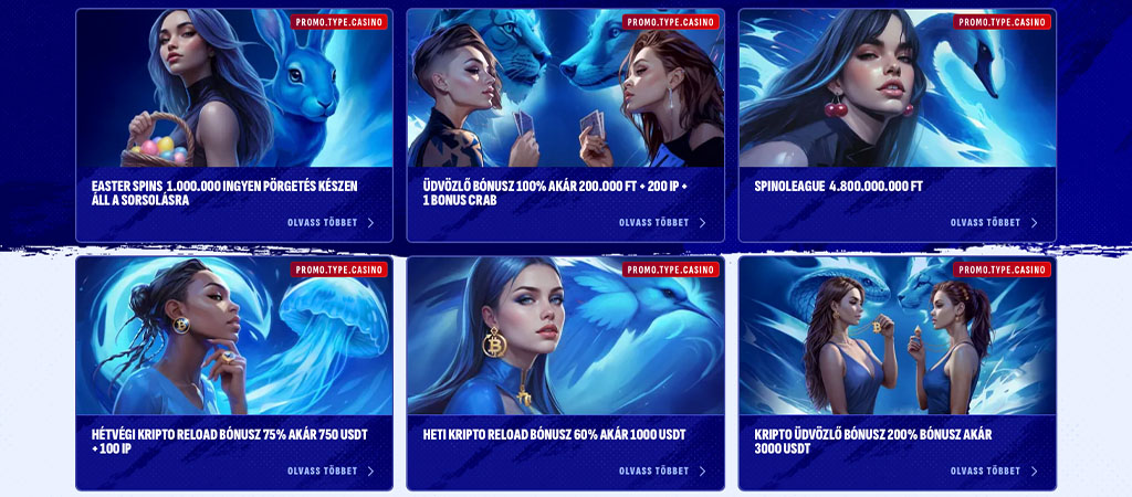 Kripto újratöltési promóciók, online kaszinó