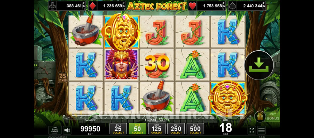 Aztec Dice, online casino, kaszinó játékok