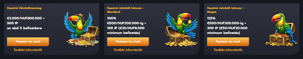 Flappy Casino bónuszok és promóciók 2026