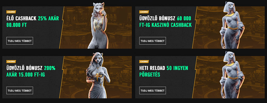 ingyenes pörgetés, Betinia, üdvözlő bónusz