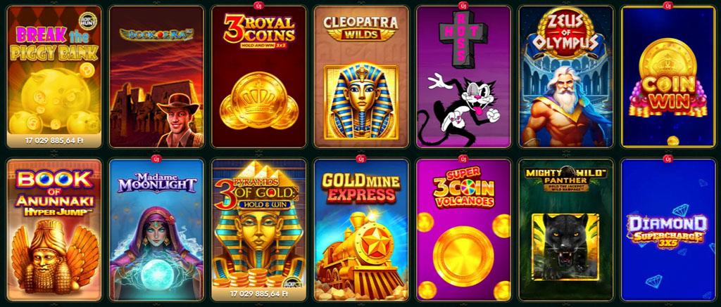 Cashed kaszinó, online casino, slotok