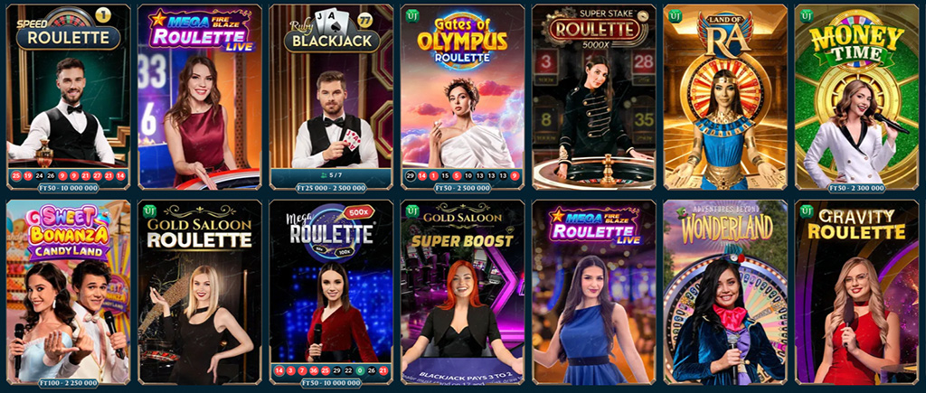 élő kaszinó játék, Slotuna Casino, blackjack