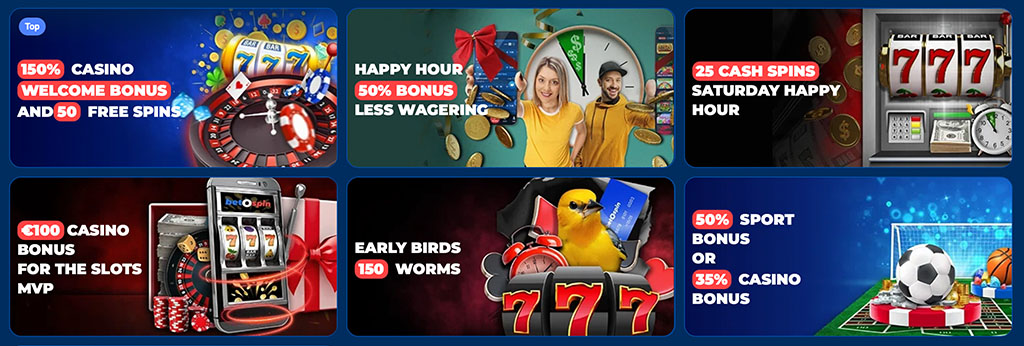 Betospin Casino, Sportfogadás, online kaszinó