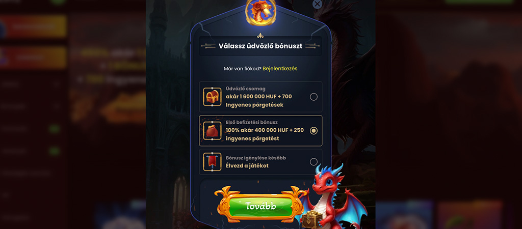 regisztrálj, DragonSlots kaszinó, online casino