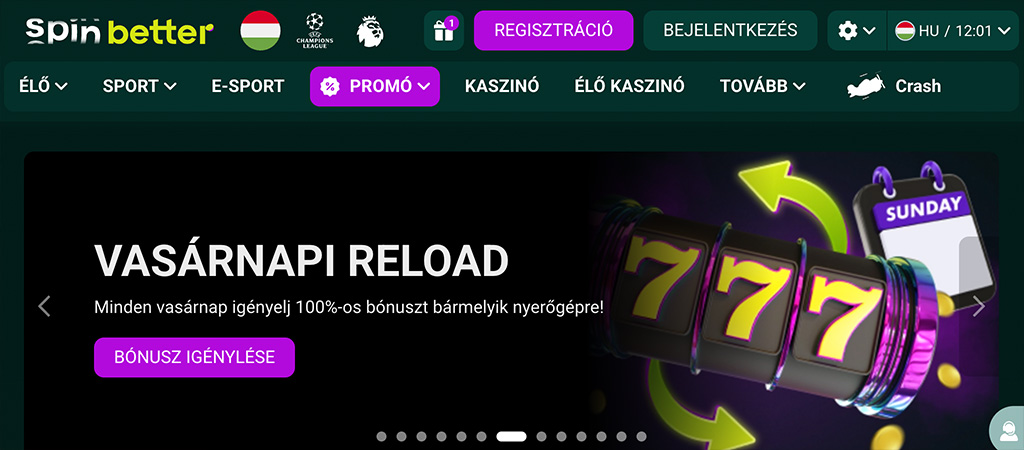 Spinbetter Casino bónuszok és promóciók 2026