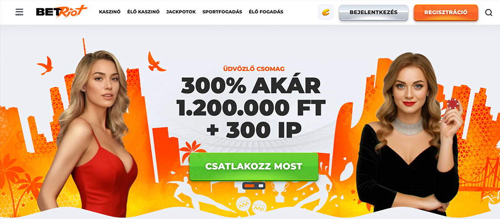 BetRiot bónuszok és promóciók 2026