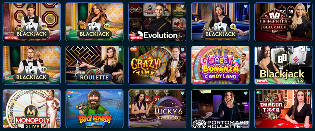 élő kaszinó játékok, Rollino Casino, blackjack