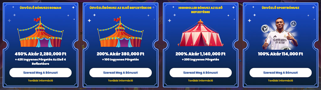 Rollino, Ingyenes pörgetés, üdvözlő bónusz