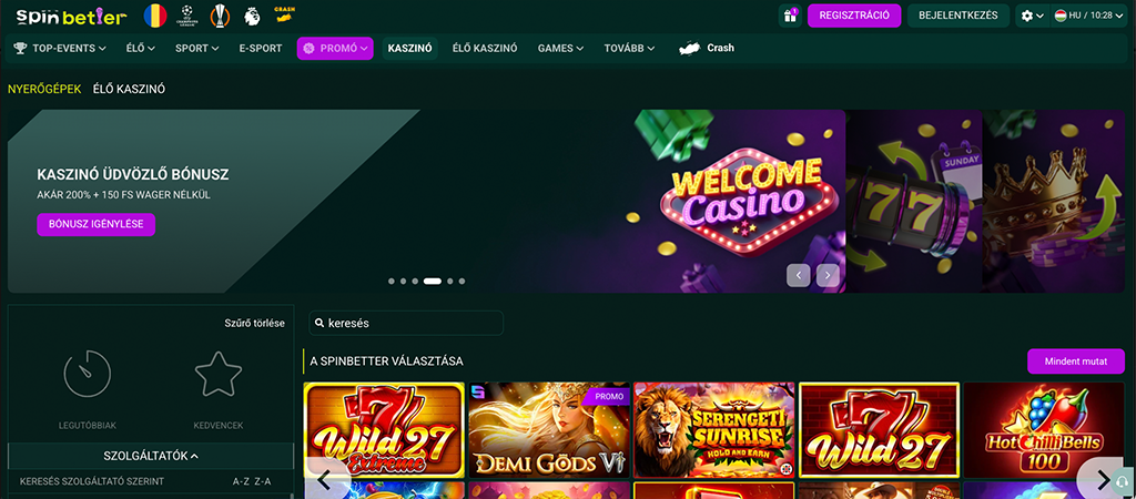 Spinbetter Casino bónuszok és promóciók 2026