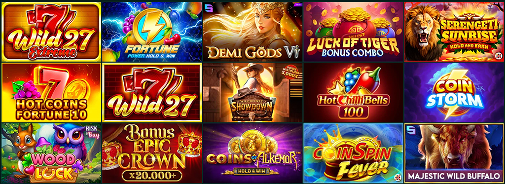 Spinbetter Casino, slot, kaszinó játékok