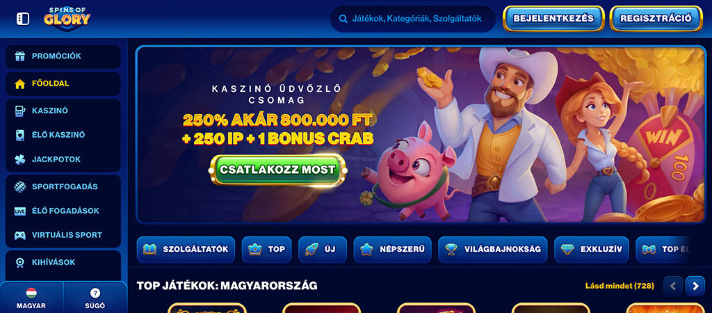 Spins of Glory, Bónuszok és promóciók 2026