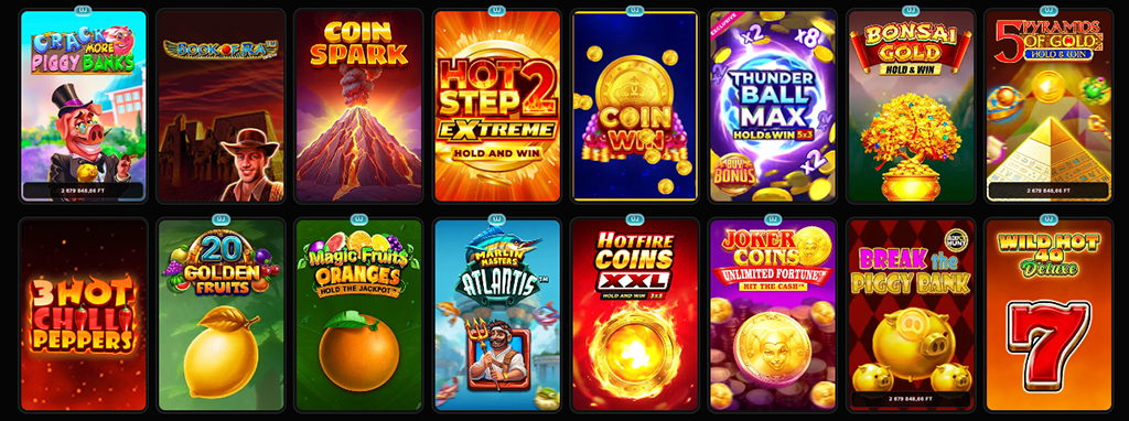 cashback bónusz, online kaszinó slot, mobil casino