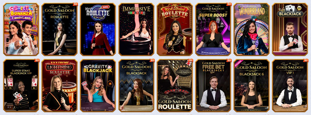 Romibet Casino, élő kaszinó játékok, online blackjack