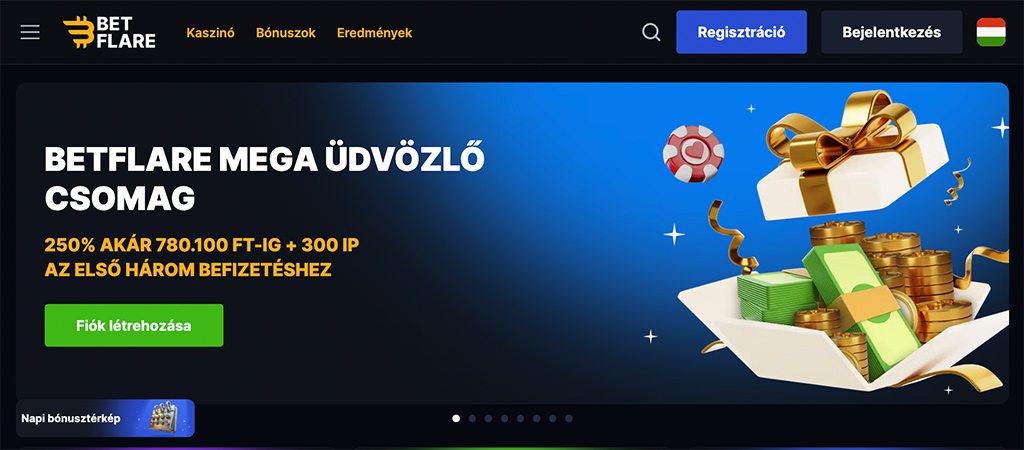 BetFlare bónuszok és promóciók 2026