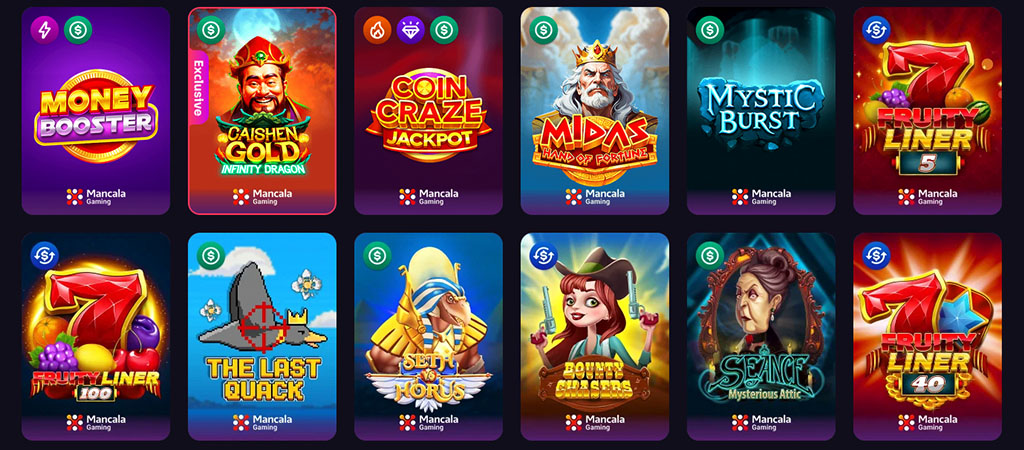 játék portfólió, slot, online kaszinó