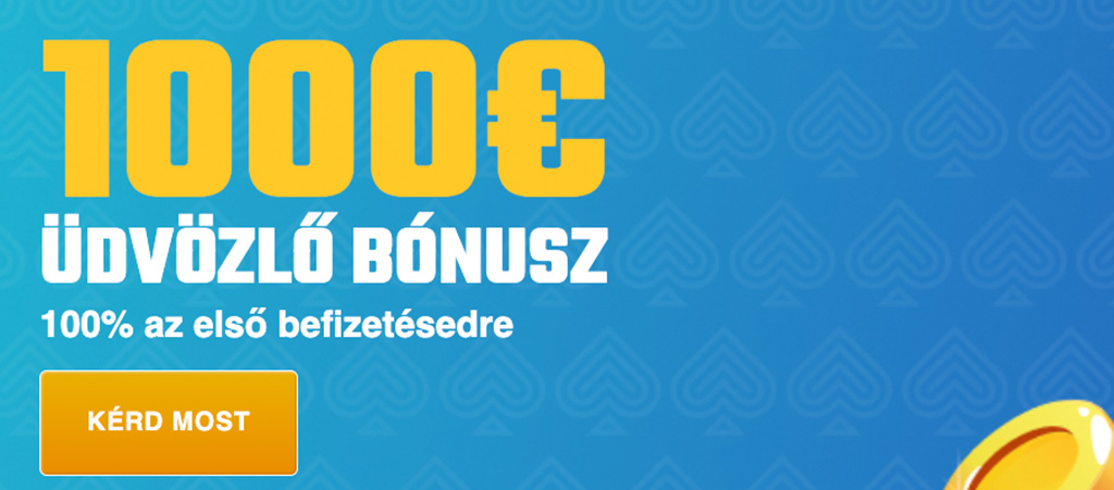 üdvözlő bónusz csomag, Letsjackpot kaszinóban
