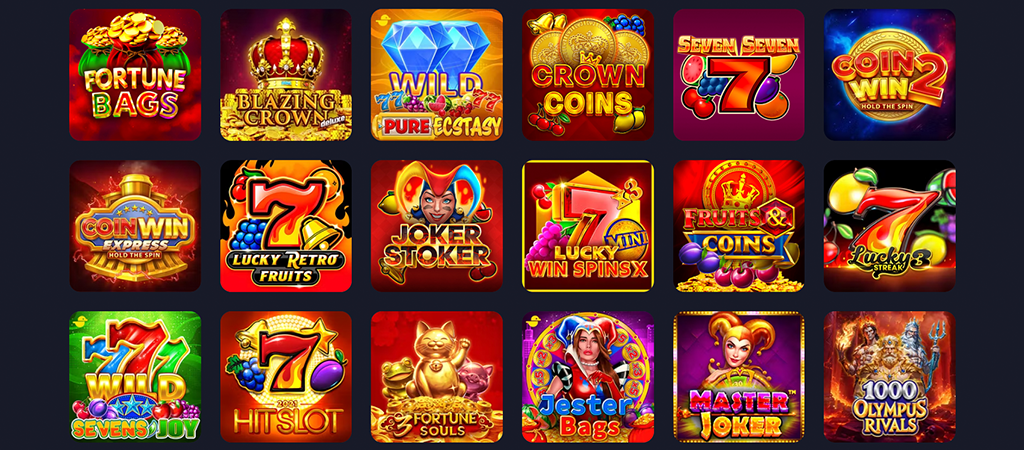 Vox Casino, slot, nyerőgépes játékok
