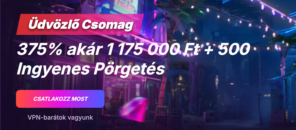 ingyenes pörgetés, üdvözlő bónusz csomag