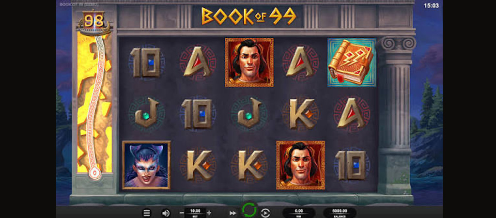 Book of 99, online kaszinó, nyerőgép