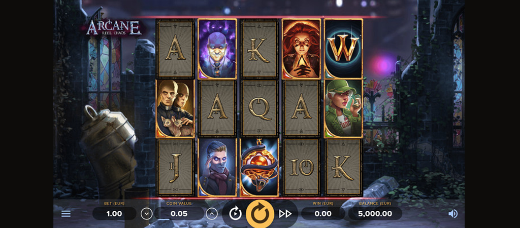 Arcane: Reel Chaos, slot, magyar kaszinó