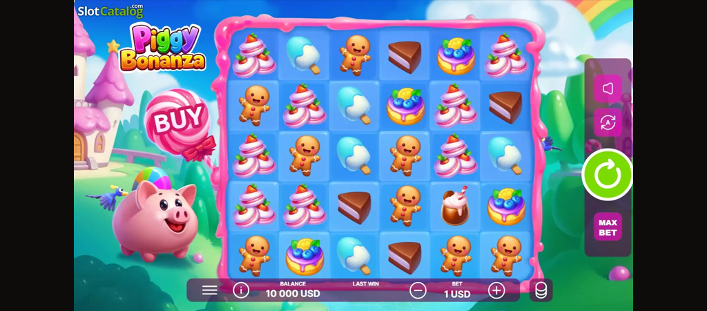 Piggy Bonanza Slot, online kaszinó, nyerőgép