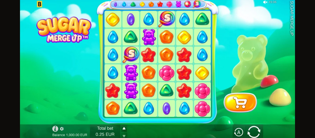 Sugar Merge Up, online játékok, slot