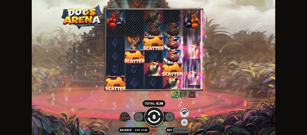 Dogs Arena nyerőgép leírás, online kaszinó