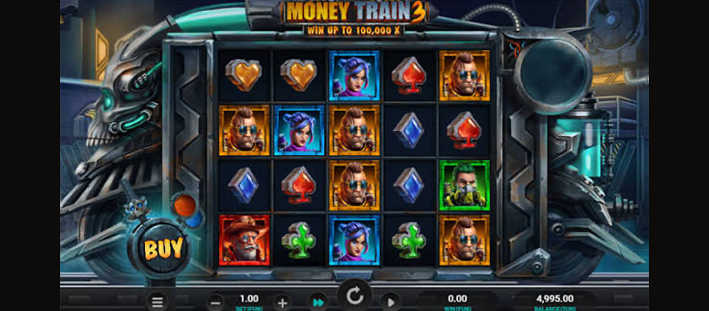 Money Train 3, casino játék, online slot