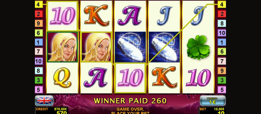 Lucky Lady's Charm Deluxe Game, nyerőgép