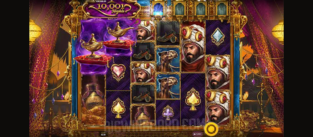 ingyen játék, 10001 Nights Megaways online játék